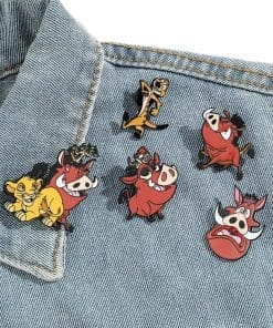 Alternative view of The Lion King 'Set of 5 Simba | Timon and Pumba' Enamel Pin