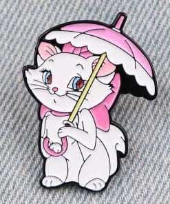 The Aristocats ‘Marie Pink Umbrella’ Enamel Pin - Image 3