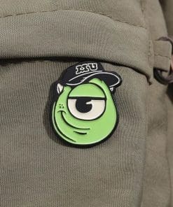 Alternative view of Monsters Inc ‘Mike Wazowski | MU Cap’ Enamel Pin