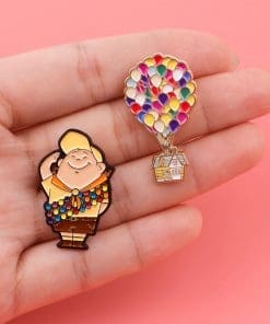 Alternative view of Up 'Russell' Enamel Pin