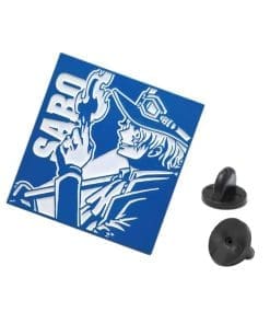 One Piece 'Sabo | Blue Portrait' Enamel Pin - Image 3