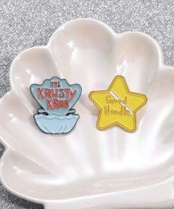 Alternative view of SpongeBob SquarePants 'Good Noodle' Enamel Pin