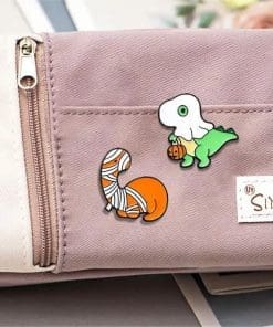 Alternative view of Halloween Dino 'Sauropods Mummy' Enamel Pin