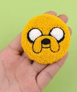 Alternative view of Adventure Time ‘Jake' Embroidered Tinplate Pin