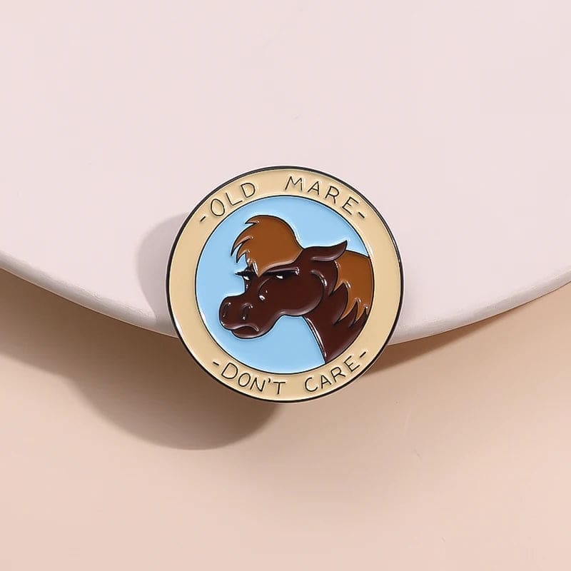The Aristocats 'Frou-Frou | Old Mare Don't Care' Enamel Pin - Image 3