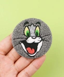 Alternative view of Tom and Jerry 'Tom' Embroidered Tinplate Pin