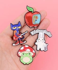Alternative view of Pete the Cat 'Rockin in My School Shoes' Enamel Pin