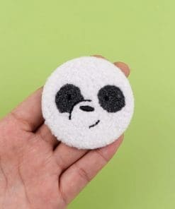 Alternative view of We Bear Bears 'Panda' Embroidered Tinplate Pin
