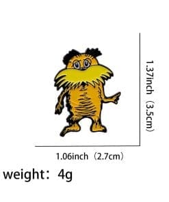 The Lorax Enamel Pin - Image 4