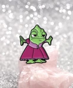 Alternative view of Tangled 'Rapunzel the Frog' Enamel Pin
