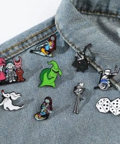 The Nightmare Before Christmas ‘Jack and his Ghost Dog’ Enamel Pin - Image 4