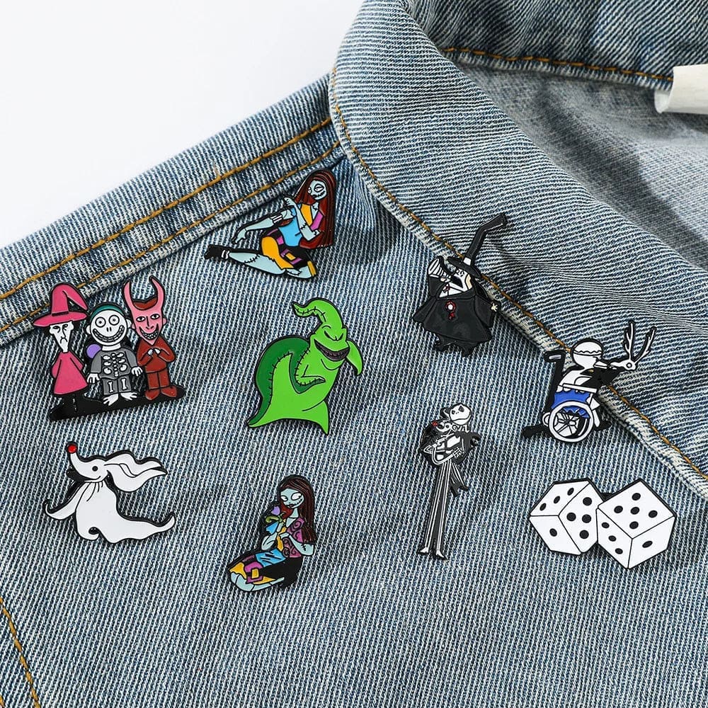 The Nightmare Before Christmas ‘Jack and his Ghost Dog’ Enamel Pin - Image 4
