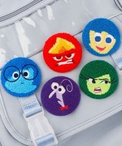 Alternative view of Inside Out ‘Anger’ Embroidered Tinplate Pin