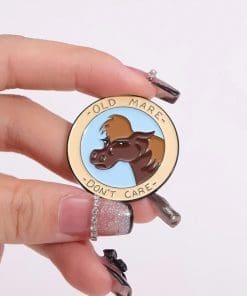 Alternative view of The Aristocats 'Frou-Frou | Old Mare Don't Care' Enamel Pin