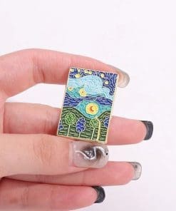 Alternative view of Tangled 'Rapunzel Starry Night' Enamel Pin