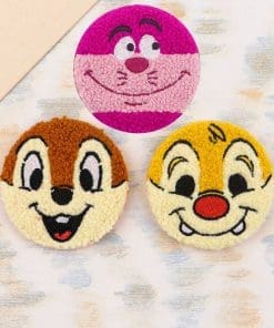 Alice in Wonderland ‘Cheshire Cat’ Embroidered Tinplate Pin - Image 4