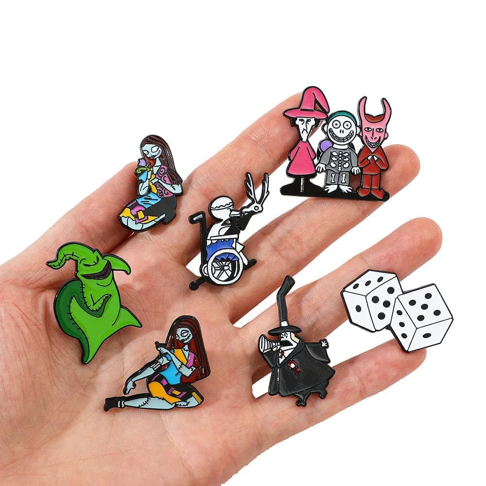 The Nightmare Before Christmas ‘Jack and his Ghost Dog’ Enamel Pin - Image 2