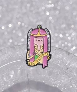 Alternative view of Adventure Time ‘Princess Bubblegum for Science’ Enamel Pin