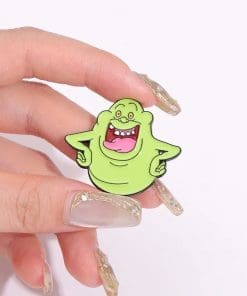 Alternative view of Ghostbuster ‘Slimer | Mean Green Ghost’ Enamel Pin