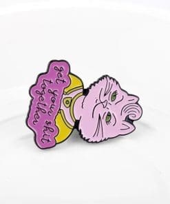 BoJack Horseman 'Princess Carolyn | Get You Sht Together' Enamel Pin - Image 3