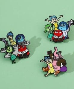 Alternative view of Inside Out 'Joy and Bing Bong' Enamel Pin