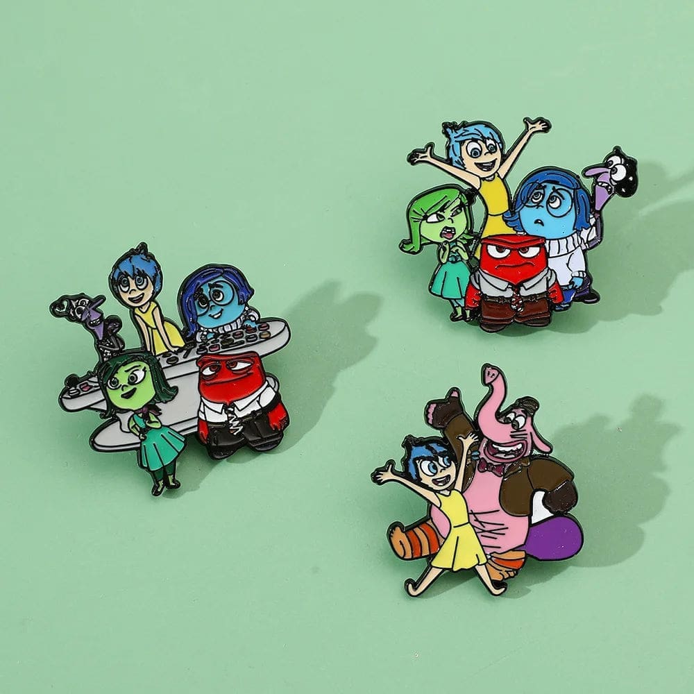 Inside Out 'Joy and other Emotions' Enamel Pin - Image 3