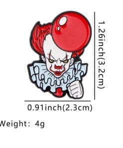It ‘Pennywise | Evil Clown’ Enamel Pin - Image 4