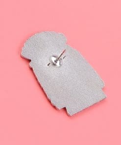 Black Camping Alpaca 'Only You Can Prevent Drama' Enamel Pin - Image 5
