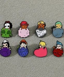Alternative view of One Piece 'Sanji Chibi | Heart' Enamel Pin