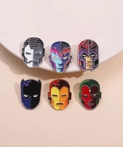 Alternative view of X-Men 'Psylocke Head' Enamel Pin