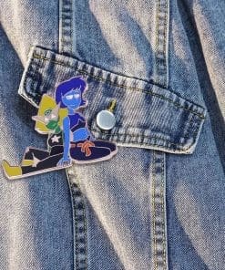 Steven Universe 'Lapis Lazuli and Peridot' Enamel Pin - Image 3