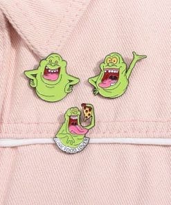 Alternative view of Ghostbuster ‘Slimer | Junk Food Lover’ Enamel Pin