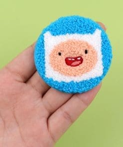 Alternative view of Adventure Time ‘Finn' Embroidered Tinplate Pin