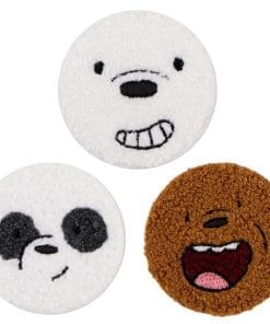 We Bear Bears 'Ice Bear' Embroidered Tinplate Pin - Image 5