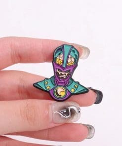 Alternative view of Galactus Head Enamel Pin
