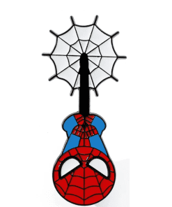 Spiderman 'Web Hanging' Enamel Pin