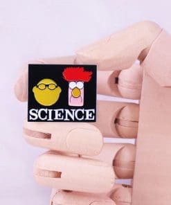 Alternative view of Sesame Street 'Science Muppet' Enamel Pin
