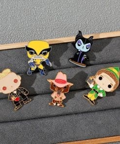 Alternative view of Who Framed Roger Rabbit 'Judge Doom Chibi' Enamel Pin