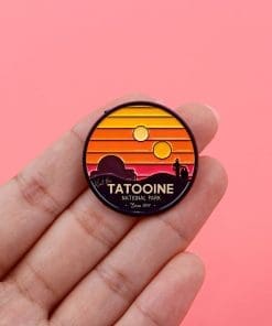 Alternative view of StarWars 'Tatooine National Park Since 1977' Enamel Pin