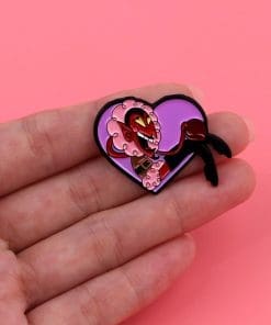Alternative view of The Powerpuff Girls ‘Him | Heart Rest’ Enamel Pin