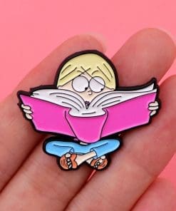 Alternative view of Lizzie McGuire ‘Study Time’ Enamel Pin