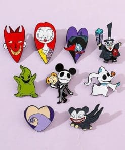 The Nightmare Before Christmas 'Vampire Heart' Enamel Pin - Image 4
