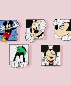 Alternative view of Mickey Mouse and Friends 'Sweet Mickey Portrait' Enamel Pin