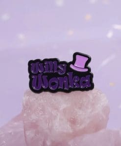 Alternative view of Charlie and the Chocolate Factory 'Willy Wonka' Enamel Pin