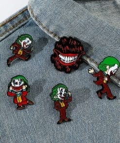 Joker 'Head Shot' Enamel Pin - Image 4