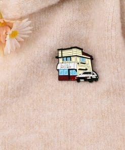 Alternative view of Initial D ‘Fujiwara Tofu Shop’ Enamel Pin