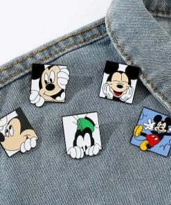 Mickey Mouse and Friends 'Mickey | Here I Am' Enamel Pin - Image 3