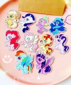 Alternative view of My Little Pony 'Twilight Sparkle Side' Enamel Pin