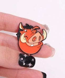 Alternative view of The Lion King ‘Pumba Head’ Enamel Pin