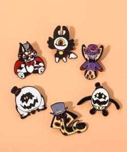 Alternative view of Hazbin Hotel 'Egg Boiz 2.0' Enamel Pin